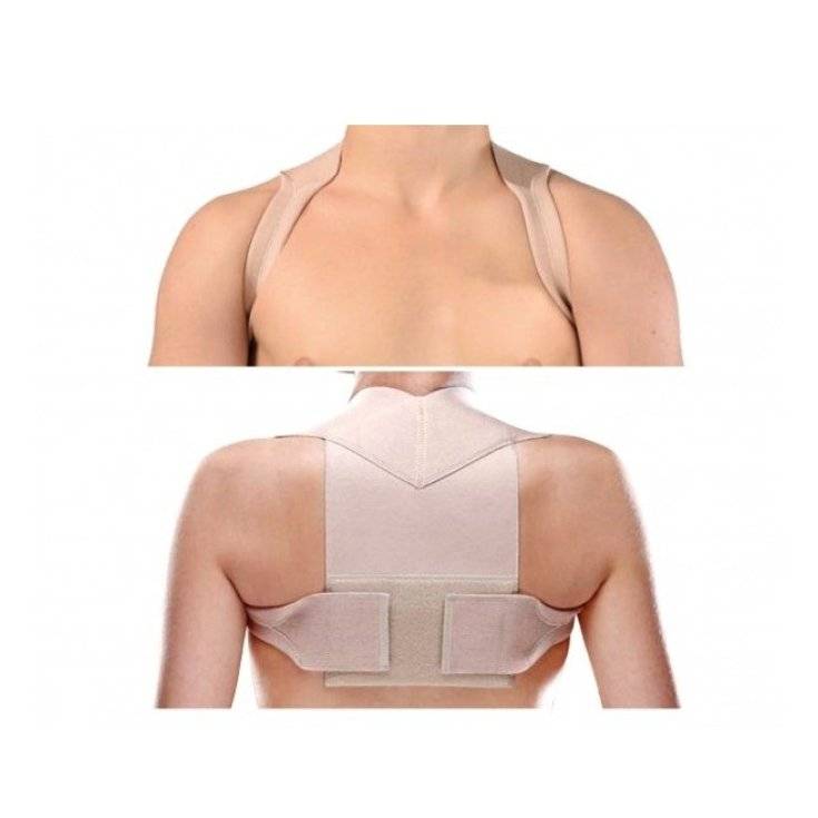 Orione 9494 Dorsetto Raddrizzaspalle Regolabile Unisex Beige Taglia L