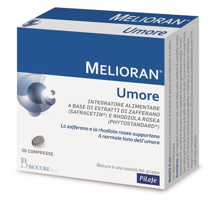 Melioran Umore Integratore Naturale per l'Umore 30 compresse