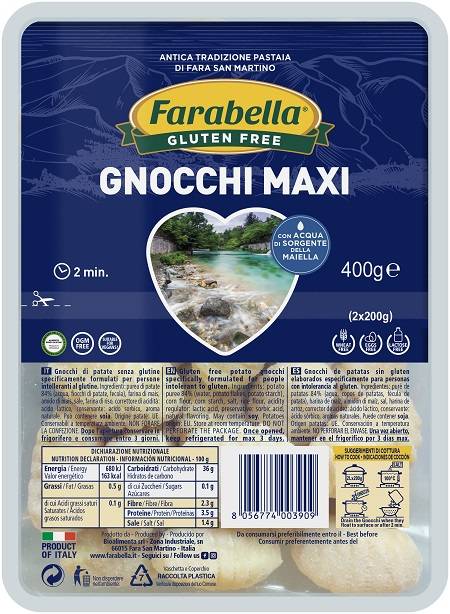 Farabella Gnocchi di Patate Maxi Pasta senza glutine 400 g
