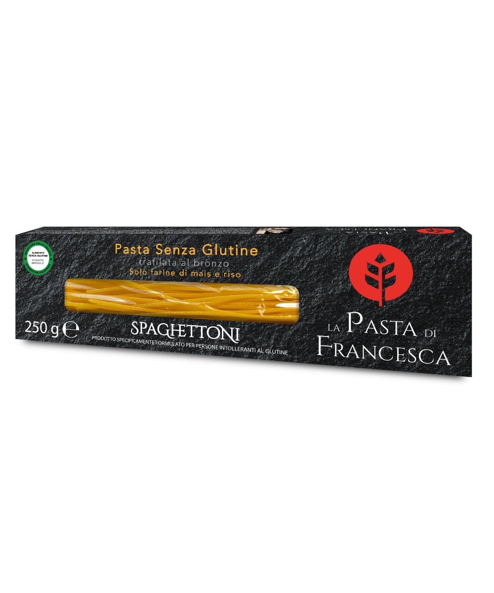 La Pasta di Francesca Spaghettoni Pasta Senza Glutine Trafilata al Bronzo 250 g