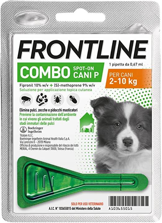 Frontline Combo Spot On Antiparassitario per cani 2 - 10 kg 1 pipetta