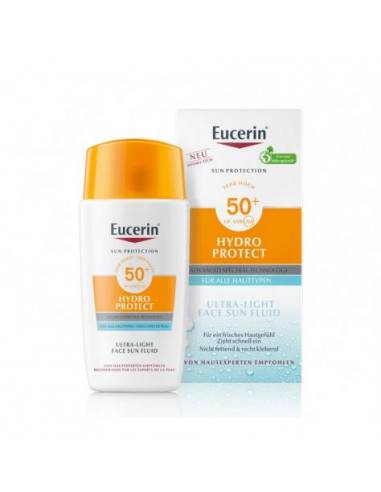 Eucerin Sun Face Aqua Protect Fluido Ultra - Leggero Viso SPF 50+ 50ml