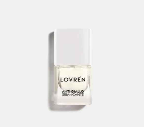 Lovren Nailcare NC4 Smalto per Unghie Anti - Giallo Sbiancante 5 ml