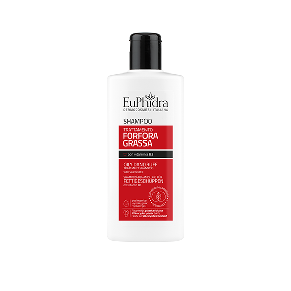 Euphidra Shampoo Trattamento Forfora Grassa 200 ml