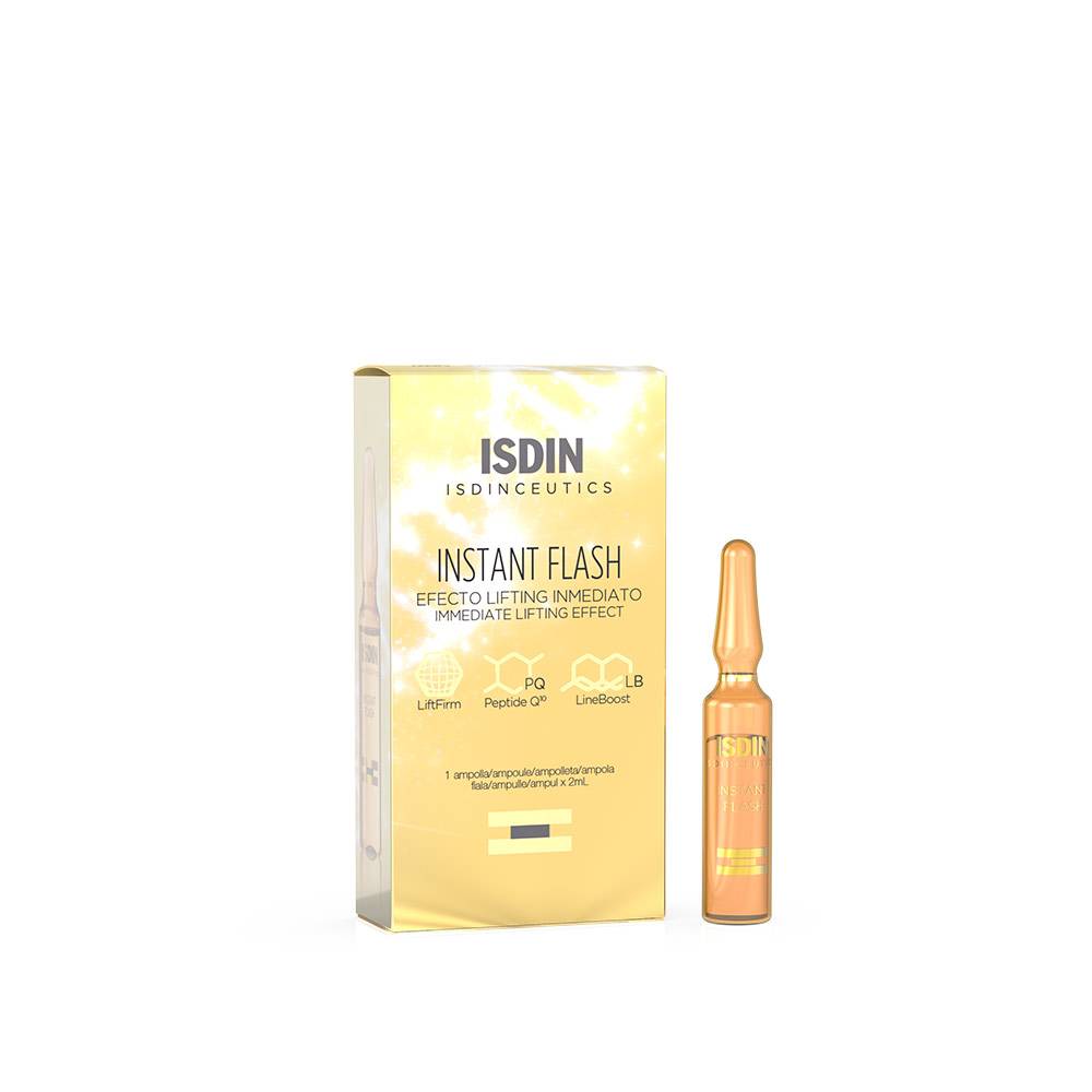 Isdin Isdinceutics Istant Flash Fiale Viso ad Effetto Lifting Immediato 1 fiala