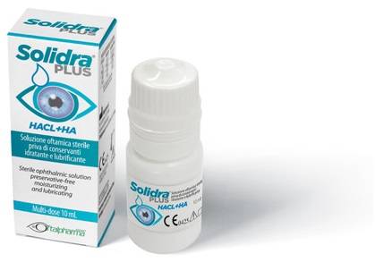 Solidra Plus Gocce Oculari Lubrificanti e Idratanti 10 ml