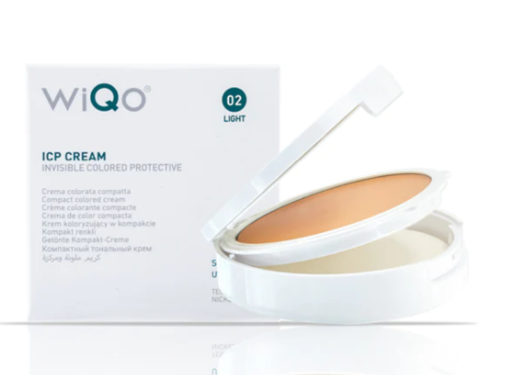 Wiqo ICP Light Crema Colorata Compatta Viso SPF 50+ 10,5 ml