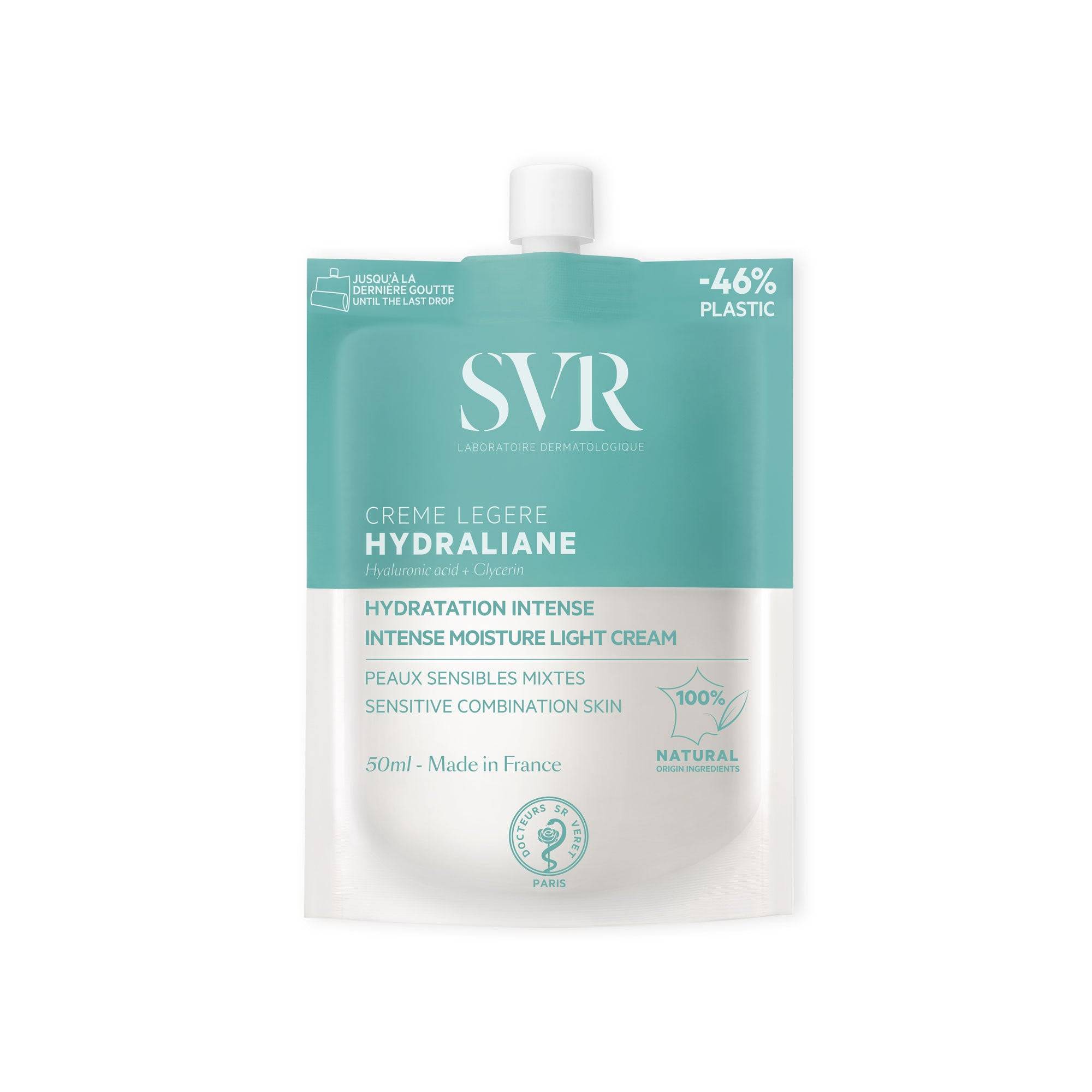 SVR Hydraliane Creme Legere Crema Viso Idratante Leggera per Pelle Mista 50 ml