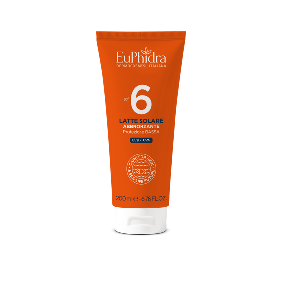 Euphidra Latte Solare Abbronzante Corpo SPF6 200 ml