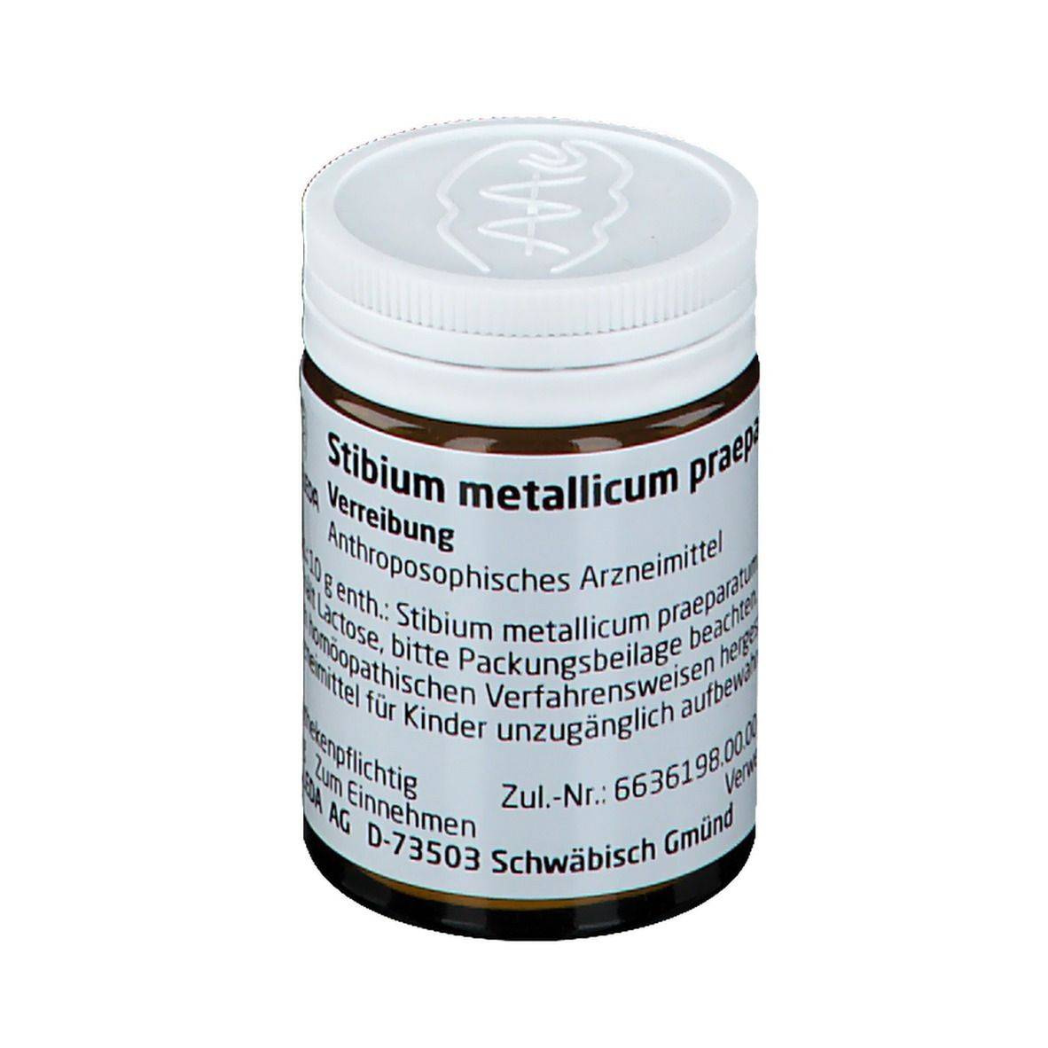 Weleda Stibium Metallicum Praeparatum D6 50 g