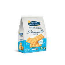 Piaceri Mediterranei Schiacciatella Classica Snack Salato Senza Glutine 100 g