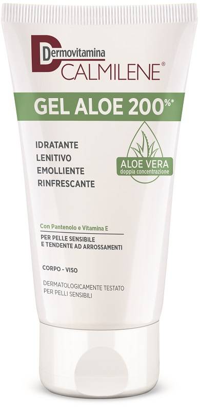Dermovitamina Calmilene Gel Aloe 200 Idratante e Lenitivo 150 ml