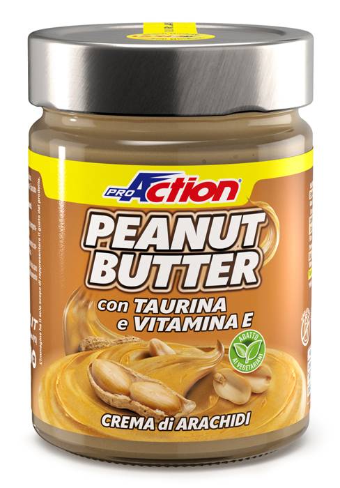 ProAction Peanut Butter Crema di Arachidi Spalmabile con Taurina 300 g