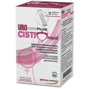 Urogermin Cisti - Plus Integratore per il benessere delle vie urinarie 14 Bustine