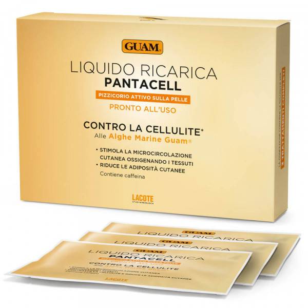 Guam Liquido Ricarica Pantacell Anticellulite Intensivo 3 buste da 100 ml
