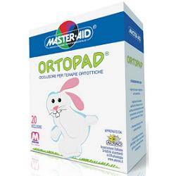 Master Aid Ortopad Cerotto Oculare per Ortottica Bianco Regular 20 pezzi