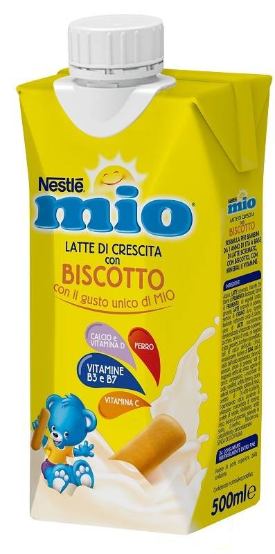 Nestlè MIO Latte Crescita Liquido con Biscotto 500 ml