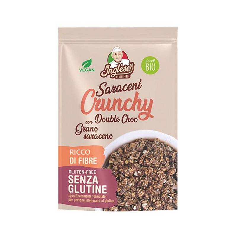 Inglese Saraceni Crunchy Double Choc Muesli Senza Glutine 250 g