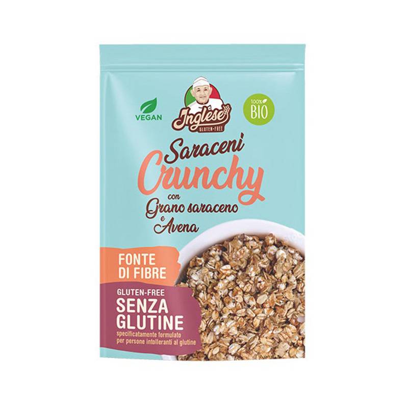 Inglese Saraceni Crunchy Classico Muesli Senza Glutine 250 g