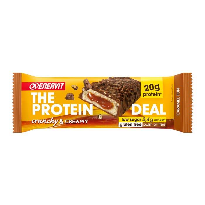 Enervit The Protein Deal Caramel Fun Barretta proteica 55 g