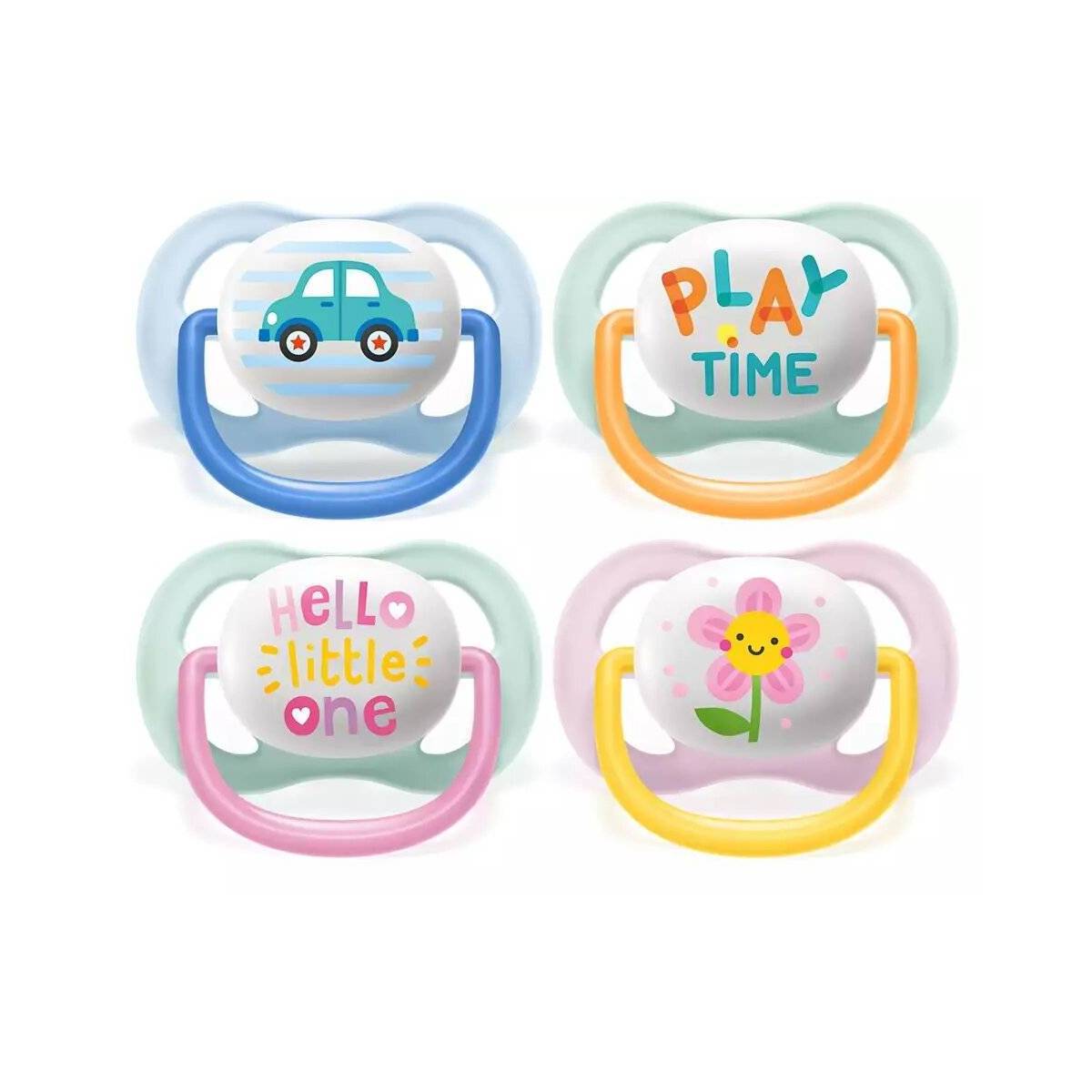 Avent Ultra Air Happy Succhietto 0 - 6 mesi 2 pezzi