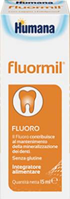 Milte Fluormil Gocce Integratore di Fluoro per Bambini e Adulti