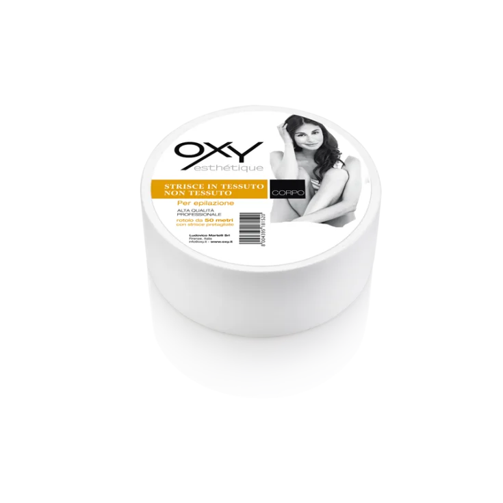 Oxy Esthétique Rotolo di Strisce Depilatorie in TNT per il Corpo 1 pezzo