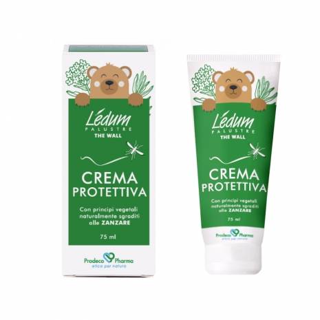 Prodeco Ledum The Wall Crema Protettiva Antizanzare per Bambini 75 ml