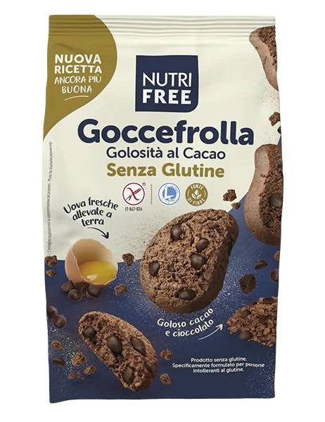 Nutri Free Goccefrolla Golosità al Cacao Biscotti Senza Glutine 300 g
