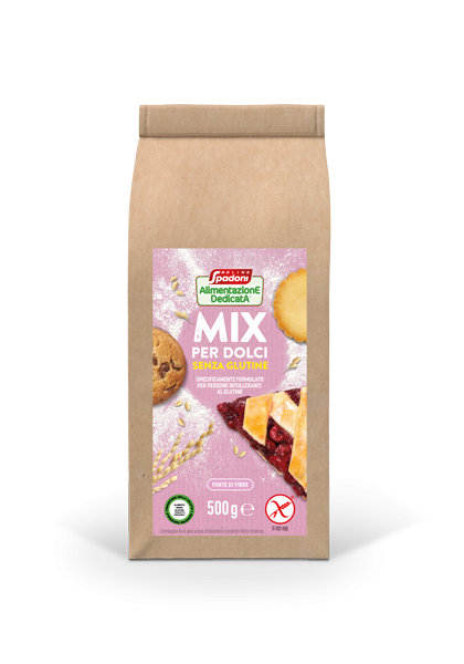 Molino Spadoni Alimentazione Dedicata Mix per Dolci Senza Glutine 500 g