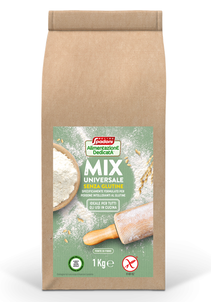 Molino Spadoni Alimentazione Dedicata Mix Universale Farina Senza Glutine 1000 g