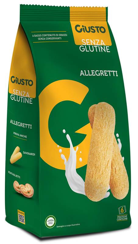 Giusto Allegretti Biscotti senza glutine 180 g