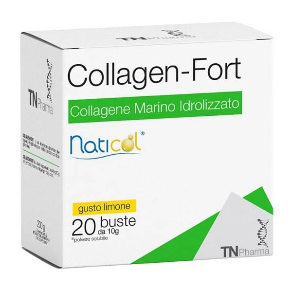 Tsunami Collagen Fort Integratore di Collagene Marino Idrolizzato 20 bustine