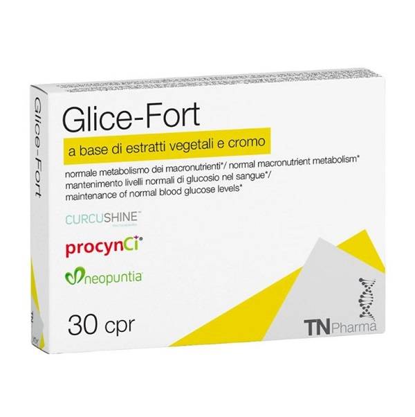 Tsunami Glice Fort Integratore per il Controllo del Glucosio 30 compresse