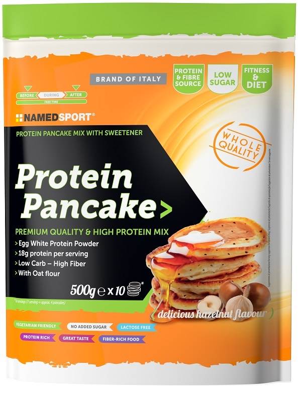 Named Sport Protein Pancake Delicious Gusto Nocciola 500 g