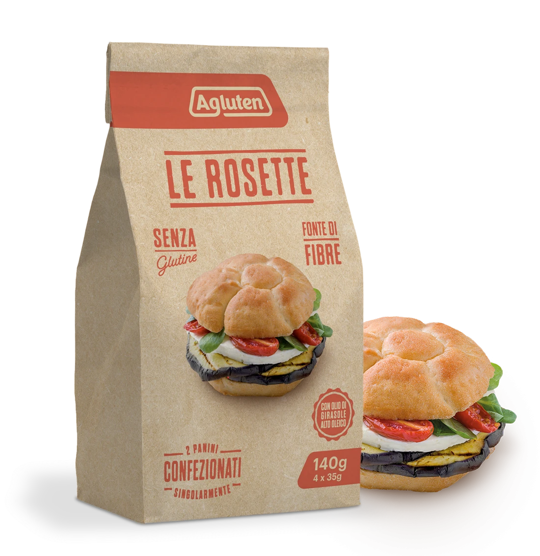 Agluten le Rosette Pane Senza Glutine 200 g