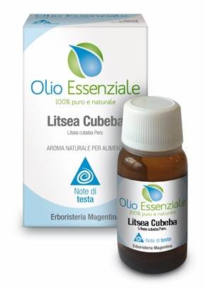 Erboristeria Magentina Litsea Cubeba Olio Essenziale 10 ml
