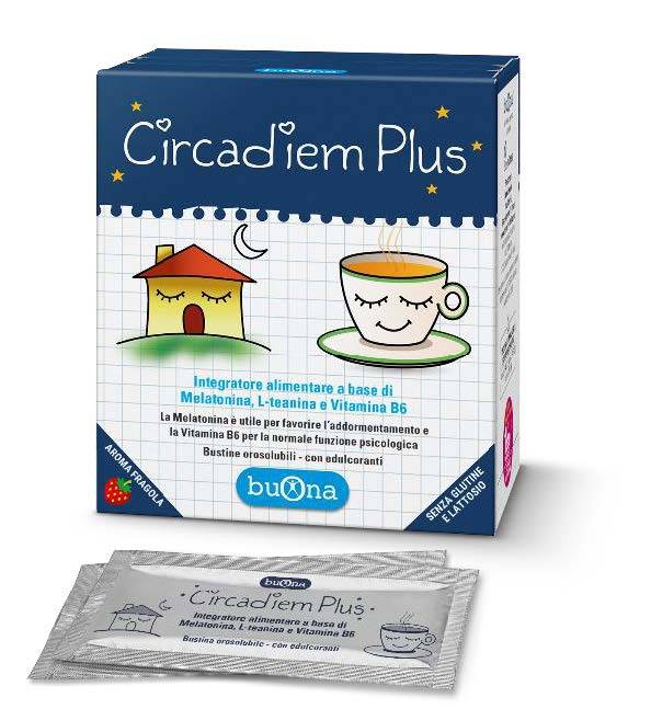 Buona Circadiem Plus Integratore per Favorire il Sonno 20 bustine