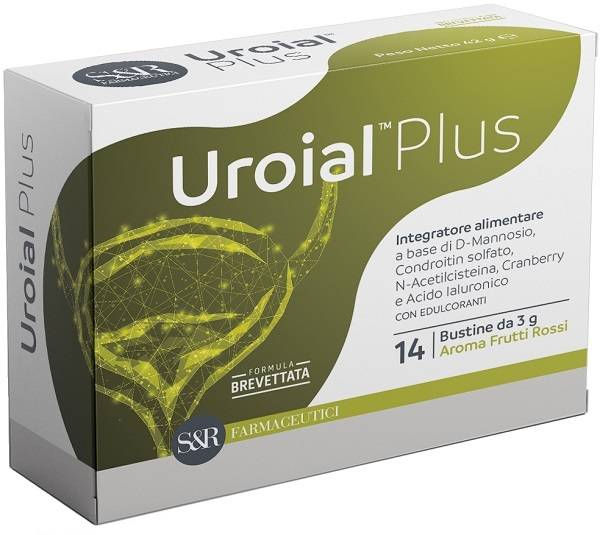 Uroial Plus Integratore per le Vie Urinarie 14 bustine da 3 g