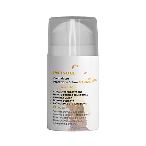 Incimar Incisole Crema Latte Protezione Solare Alta 100 ml