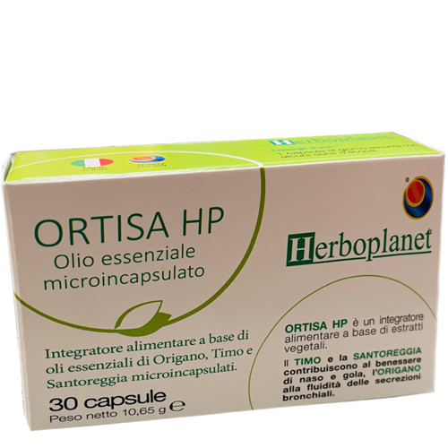 Herboplanet Ortisa HP Integratore Olio Essenziale 30 capsule