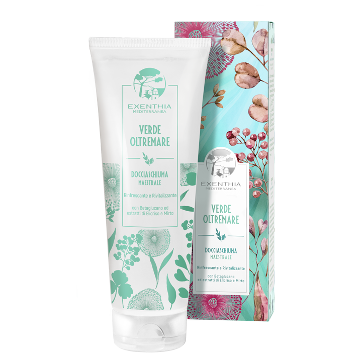 Oficine Cleman Exenthia Mediterranea Verde Oltremare Docciaschiuma Rivitalizzante 250 ml
