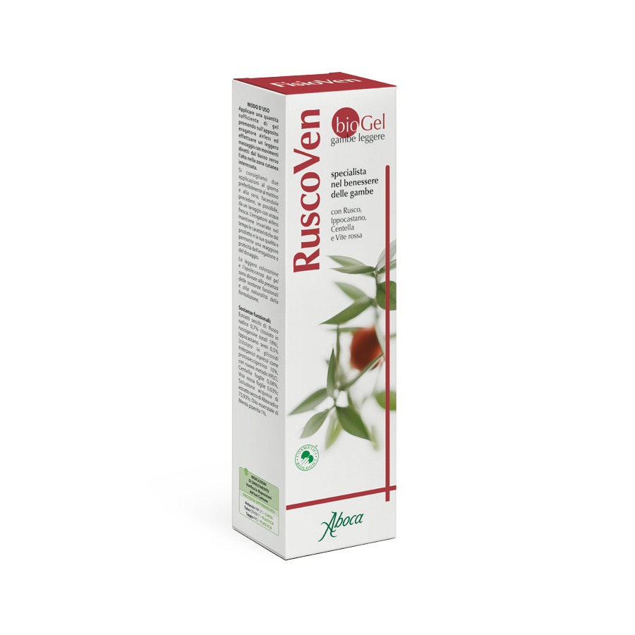 Aboca Ruscoven Biogel Trattamento per il Benessere delle Gambe 100 ml