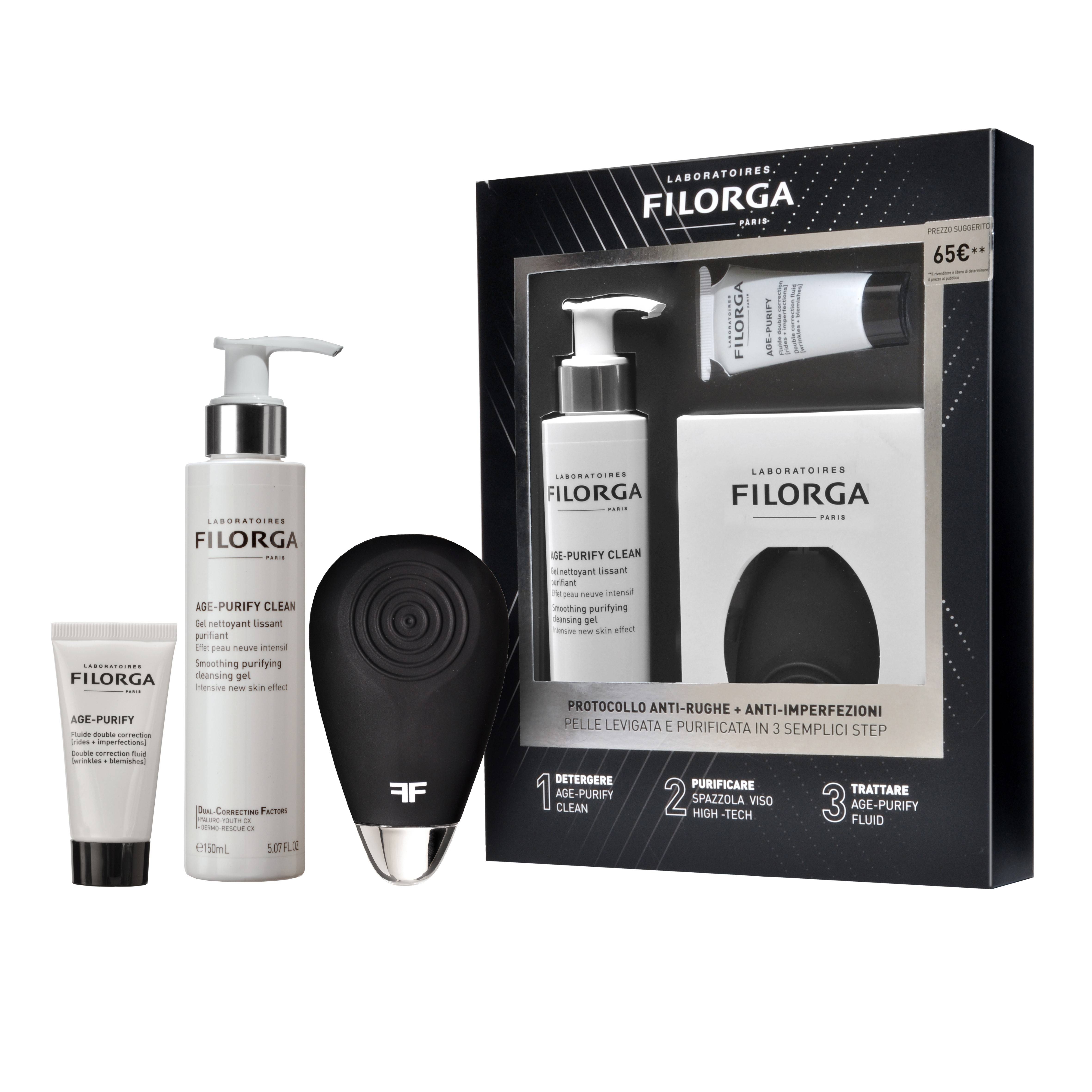Filorga Kit Age Purify Protocollo Anti Rughe + Anti Imperfezioni