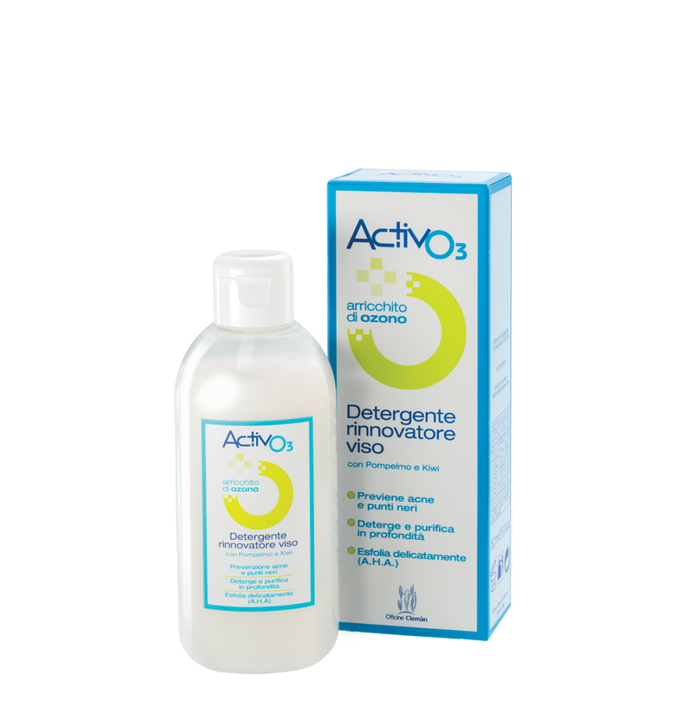 Oficine Cleman Activo3 Detergente Viso per Pelli Grasse 150 ml