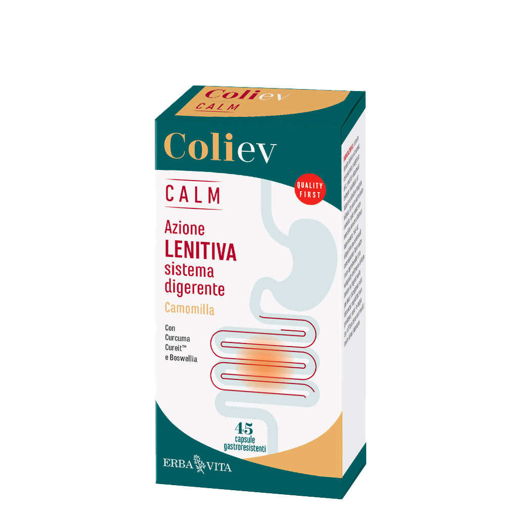 Erba Vita Coli Ev Calm Integratore per il Benessere Intestinale 45 capsule