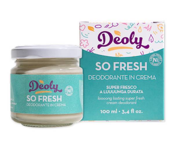 Deoly So Fresh Deosorante Corpo in Crema a Lunga Durata 100 ml