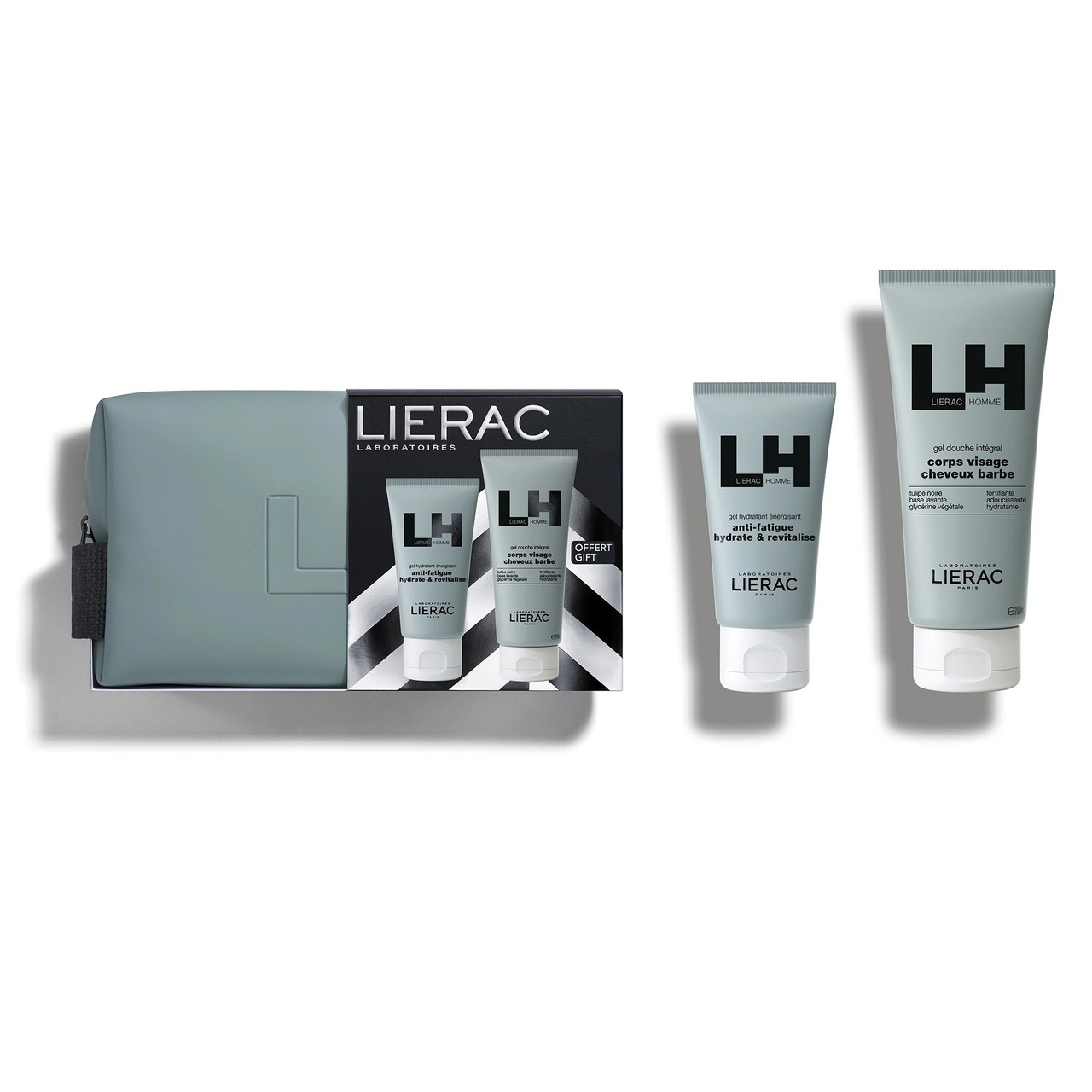 Lierac Homme Set Natale Dopobarba + Schiuma Barba Edizione Limitata