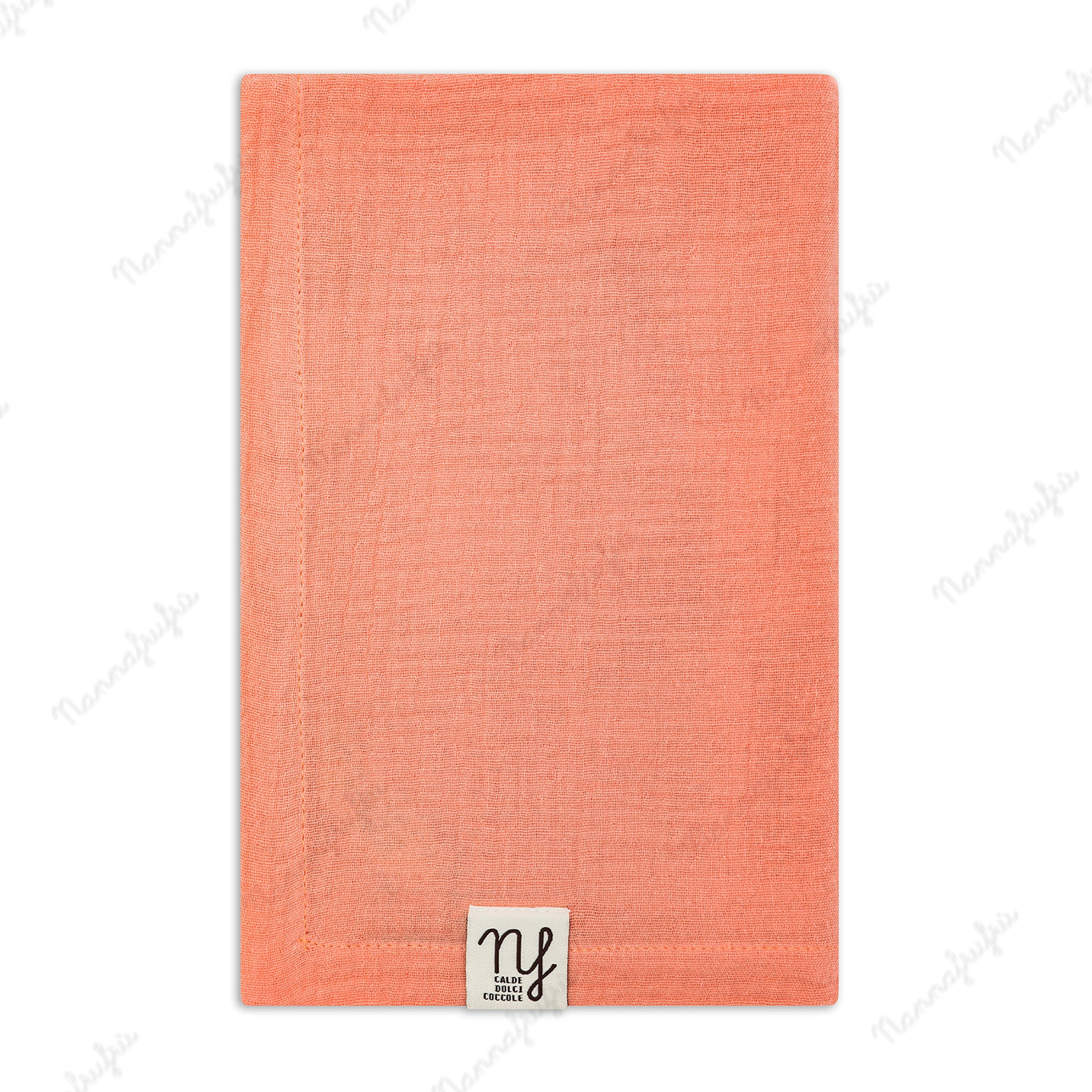 Nannafrufru Mussola Salmone in Cotone