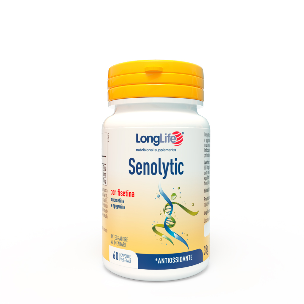 Longlife Senolytic Integratore di Quercitina Antiossidante 60 capsule